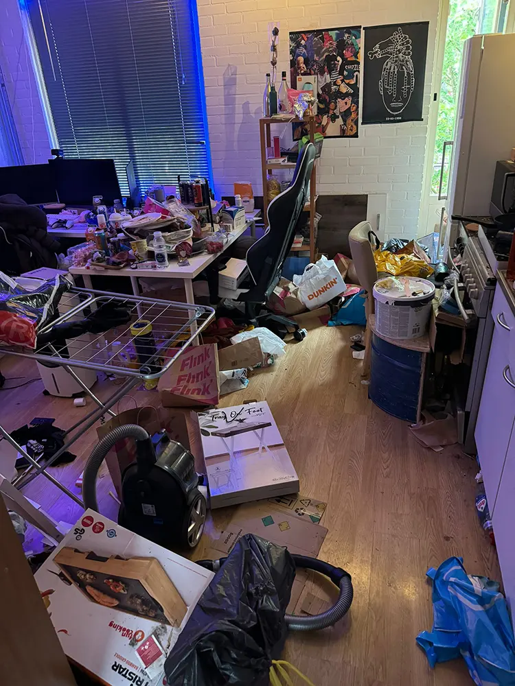 Voor de woningontruiming